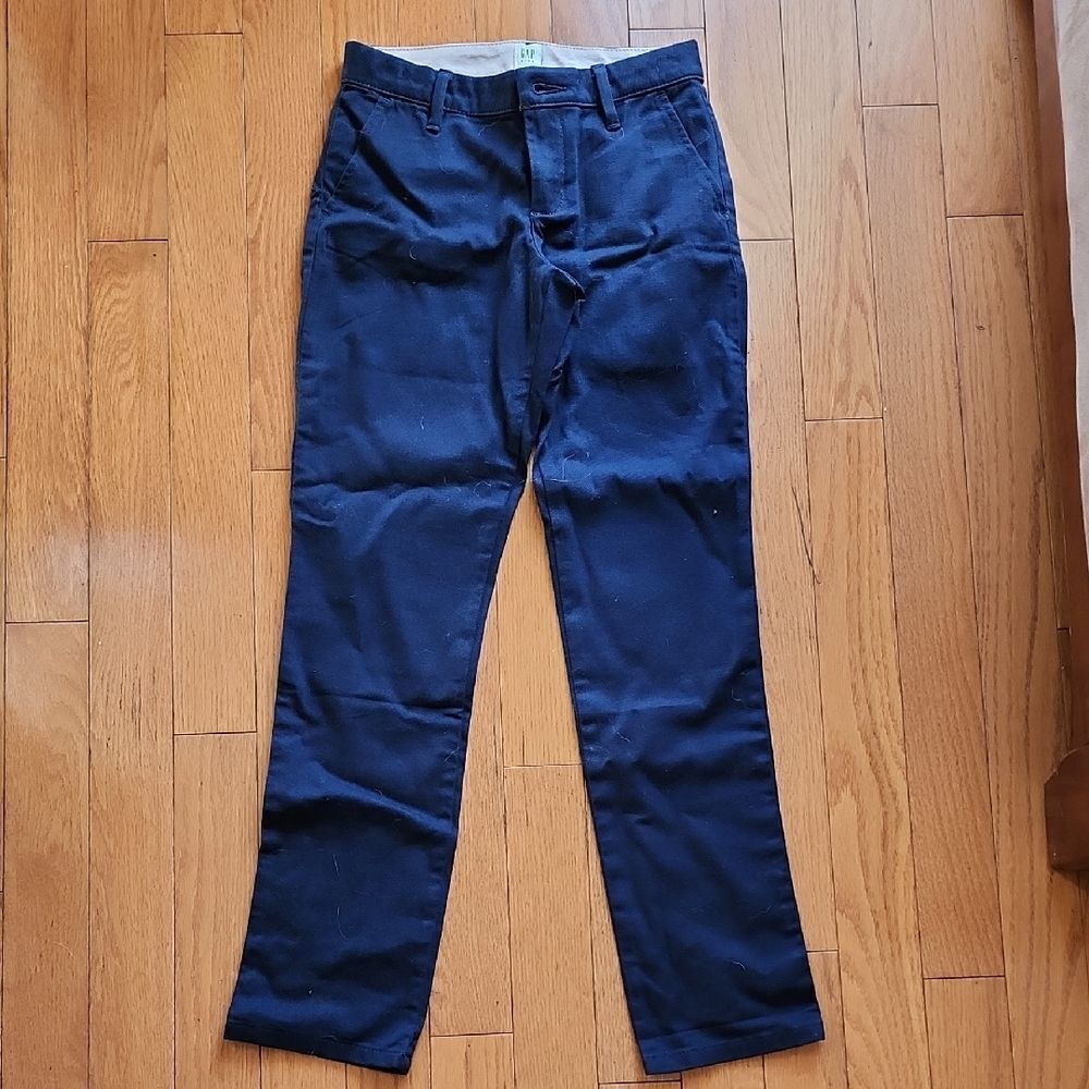 GAP Girl's Navy Chinos- Girls Size 10